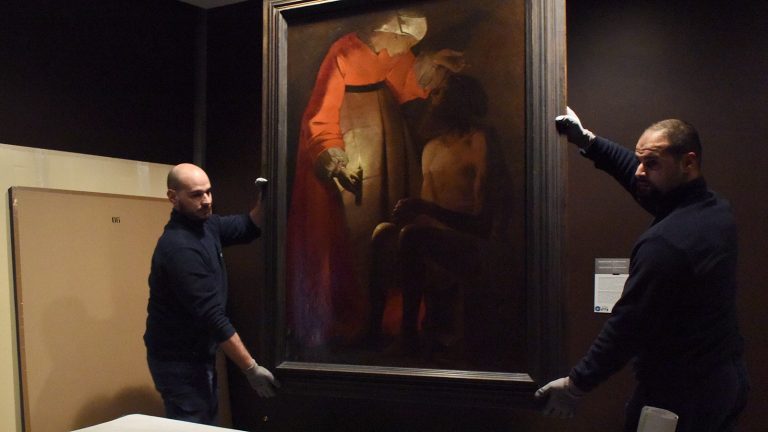 Le chef- d'oeuvre Job raillé par sa femme s'expose à Milan