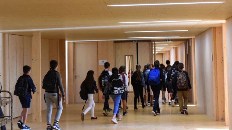En image : la rentrée au collège Elsa Triolet