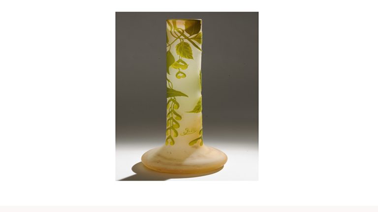 Rendez-vous du Mudaac : zoom sur un vase Gallé