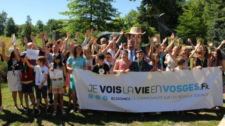 Les petits vosgiens font découvrir leur territoire