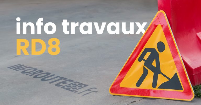 Traversée d’Anould : 1400 tonnes d’enrobés pour le renouvellement de la chaussée