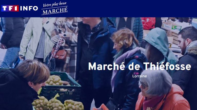Le marché de Thiéfosse sélectionné parmi les plus beaux de France !