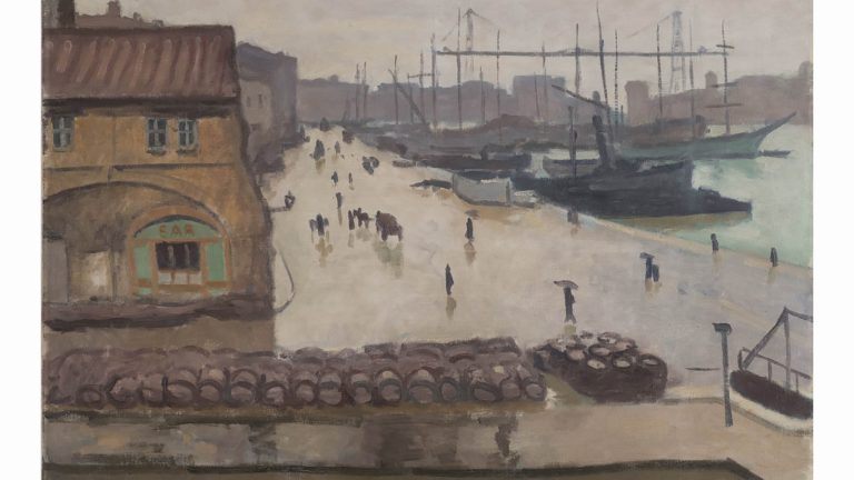 Le Rendez-vous du MUDAAC : le Vieux Port de Marseille sous la pluie