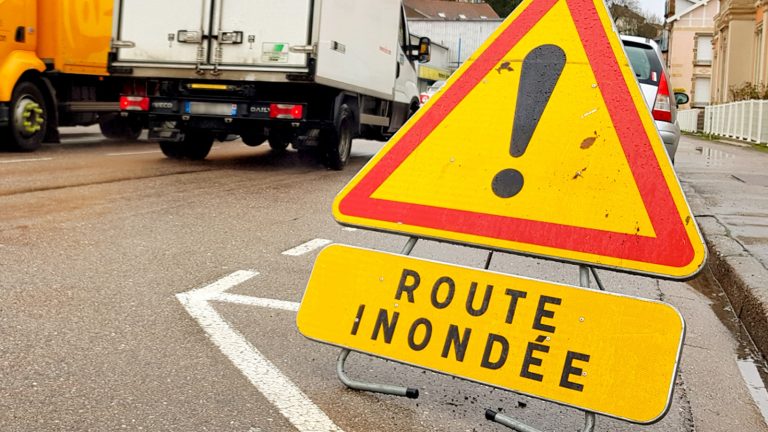 Pluie-inondations : Soyez attentifs si vous prenez votre véhicule