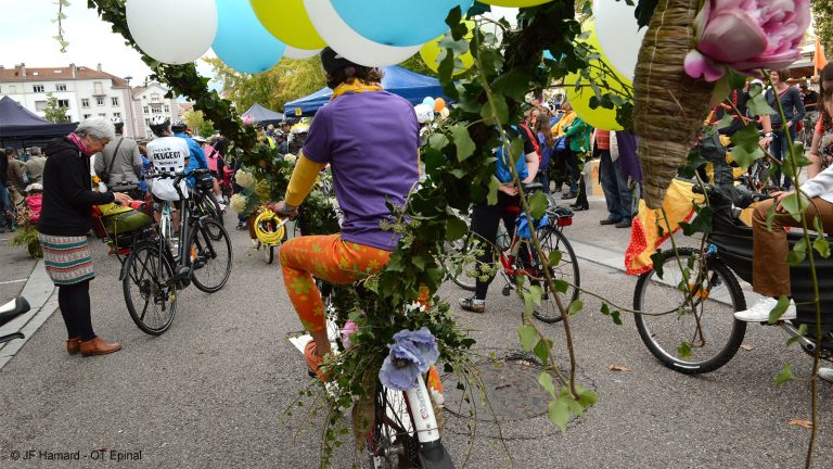 Le vélo, roi de la fête à Epinal