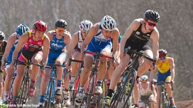 Géoparc accueille le 12e duathlon de Saint-Dié-des-Vosges