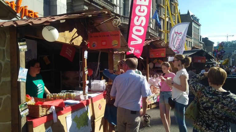 Les Vosges présentes aux Fêtes de Wallonie