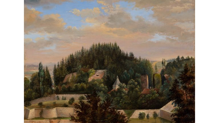 Quand Antoine Dutac peint le château d'Epinal