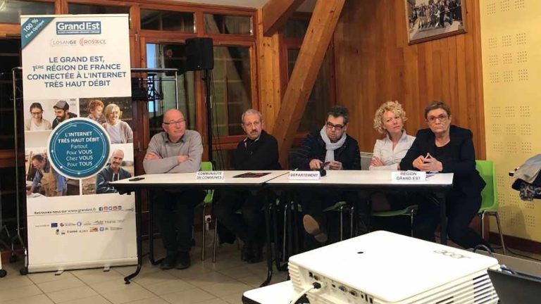 La fibre optique arrive dans le canton de Darney