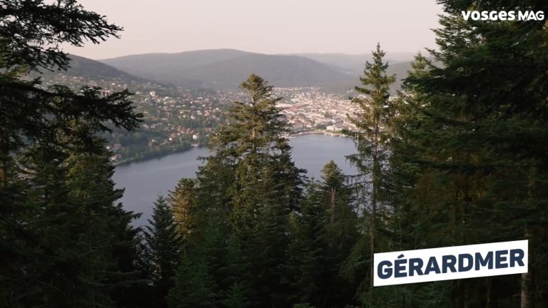 Estivosges : vue sur le lac de Gerardmer