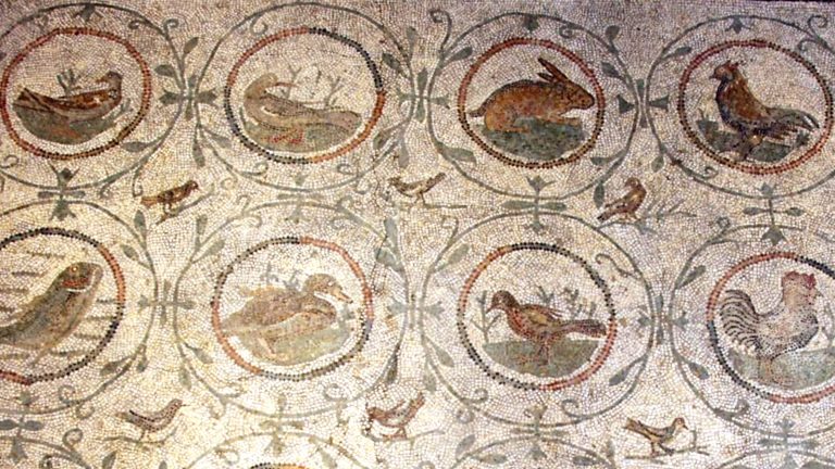 Lifting réussi pour la mosaïque de Carthage