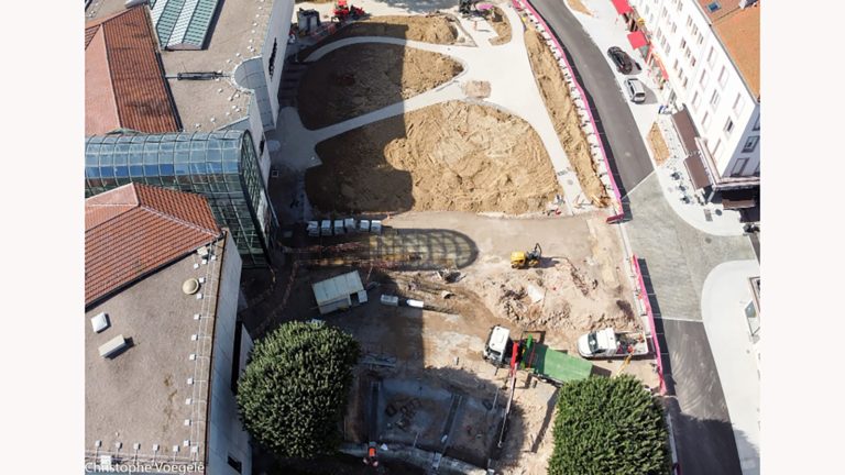 Point d’étape sur le chantier des abords du MUDAAC