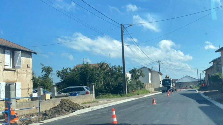 RD46 : le chantier de Vomécourt en bonne voie