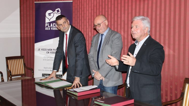 Appli Places des Vosges : les premières conventions sont signées