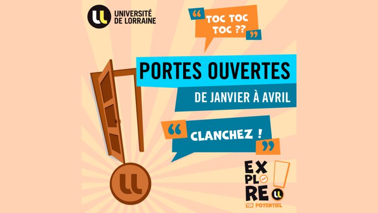 JPO 2023 : Les infos sur les Journées Portes Ouvertes de l’Université de Lorraine pour bien s’orienter